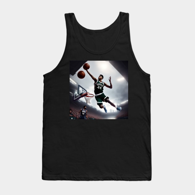 Milwaukee Basketball Tank Top by teakatir